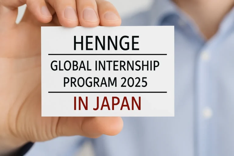 HENNGE Global Internship Program